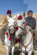 Buzkashi game, Yaklawang, Afghanistan