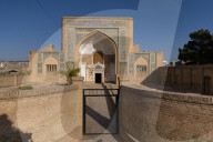 Facade of Shrine of Mawlana Abdur Rahman Jami, Herat's greatest 15th century poet, Herat, Afghanistan