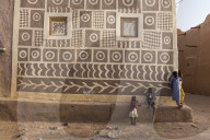 Traditional architecture, Unesco world heritage sight Agadez, Niger