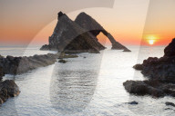 Bow Fiddle Rock, Scotland