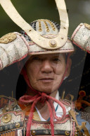 Military commander Kasunoki Masasue of the Kamakura period, Jidai festival, Kyoto, Japan, Asia