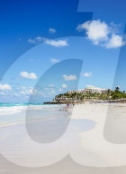 Beach in Varadero, Matanzas Province, Cuba