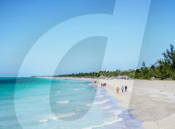 Beach in Varadero, Matanzas Province, Cuba