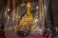 Wat Phra Chetuphon (Wat Pho) temple, Bangkok, Thailand, Southeast Asia, Asia
