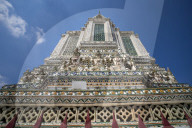 Wat Arun Ratchavararam (The Temple of Dawn), Bangkok, Thailand, Southeast Asia, Asia