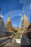 Wat Phra Chetuphon (Wat Pho) temple, Bangkok, Thailand, Southeast Asia, Asia