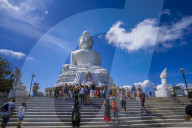 The Big Buddha (The Great Buddha) in Phuket, Thailand, Southeast Asia, Asia