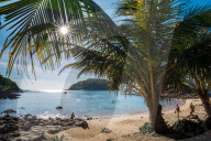 Patong beach in Patong, Phuket, Thailand, Southeast Asia, Asia