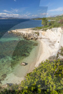 Secluded beach near Argostoli, Kefalonia, Ionian Islands, Greece, Europe