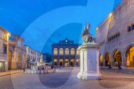 Piazza Cavour, Rimini, Emilia Romagna, Italy,