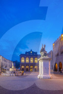 Piazza Cavour, Rimini, Emilia Romagna, Italy,