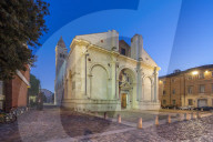 The Malatesta temple, Rimini, Emilia Romagna, Italy,
