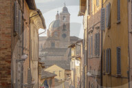 Via Bramante, Urbino, Marche, Italy