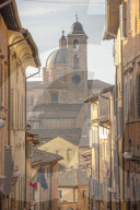 Via Bramante, Urbino, Marche, Italy
