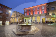 Piazza della Repubblica, Urbino, Marche, Italy