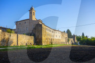 The walls of , Bevagna, Perugia, Umbria, Italy