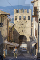 Porta Sant'Agostino, Montefalco, Perugia, Umbria, Italy