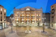 Palazzo Mezzanotte, Piazza degli Affari, Milano, Lombardia, Italy