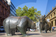 The old stock exchange, Frankfurt am Main, Urban district, Hesse, Darmstadt, Germany