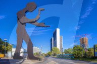 Messeturm, Frankfurt am Main, Urban district, Hesse, Darmstadt, Germany