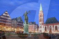 Romerberg, Frankfurt, Darmstadt, Hesse, Germany