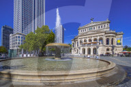 Opern Platz, Frankfurt am Main, Urban district, Hesse, Darmstadt, Germany