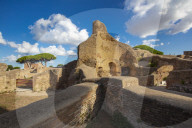 Forica delle Terme del Foro, Ostia antica, Roma, Lazio, Italy.