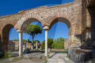 Domus della Fortuna Annanoria, Ostia antica, Roma, Lazio, Italy.