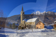 Monumental Parish Church of San Gaudenzio, Baceno, Val d'Ossola, Verbano Cusio Ossola, Piemonte, Italy