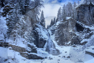The Devil's waterfall, Alpe Devero, Val d'Ossola, Verbano Cusio Ossola, Piemonte, Italy