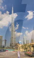 Burj Khalifa, Dubai, United Arab Emirates, Middle East