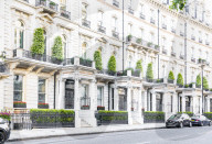 A street scene in Belgravia, London, Uk, Europe