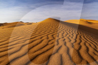 Ripples in sand dunes, Sahara Desert, Morocco, North Africa