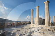 Acropolis of Lindos, Rhodes, Greece