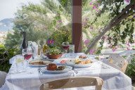 Greek Restaurant in Ialyssos, Rhodes, Greece