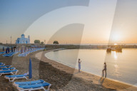 Dawn at Agios Nikolaos Church, Protaras, Cyprus
