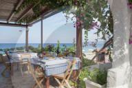 Greek Restaurant in Ialyssos, Rhodes, Greece