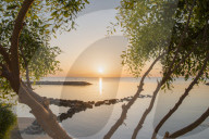 Sunrise at Kalamies Beach, Protaras, Cyprus
