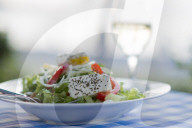 Cypriot Village Salad, Latchi, Cyprus