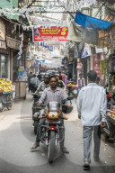 Street scene, Chandni Chowk, Old Delhi, India