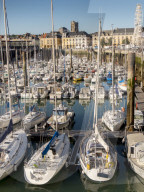 Dieppe harbour waterfront marina