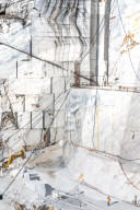 Cervaiole Marble Quarry on Mount Altissimo, Seravezza, owned by Henraux, Tuscany, Italy (Property Release)