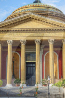 Teatro Massimo, Palermo, Sicily, Italy,