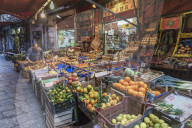 Vucciria market, Palermo, Sicily, Italy, Europe,