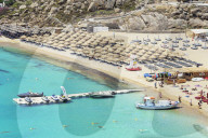 Super Paradise Beach, Mykonos, Cyclades Islands, Greece