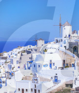Oia village, Oia, Santorini, Cyclades Islands, Greece