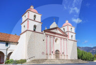 Santa Barbara Mission, Santa Barbara, California, USA