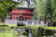 Japan, Honshu, Tohoku, Aomori prefecture, Iwakisan jinja shrine