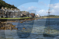 Kilchattan Village, Isle of Bute, Western Scotland, UK
