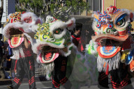 Golden Dragon Parade, Chinatown, Los Angeles, California, USA